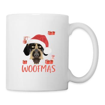 German Wirehair Merry Christmas - Mug - white - Right