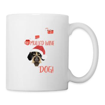 Vin chaud allemand Wirehair Noël - Mug blanc - blanc - Droite