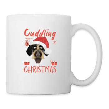 German Wirehair Merry Christmas - Mug - white - Right