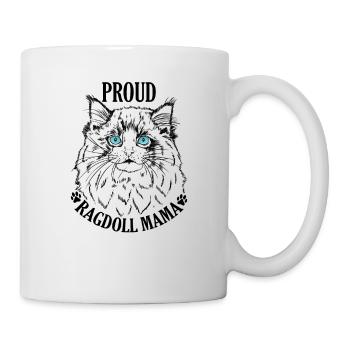 Proud Ragdoll Mama Hauskatze Rasse - Tasse - Weiß - Rechts