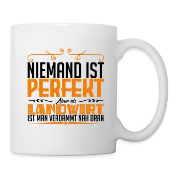 LANDWIRT - Brüste - Tasse - Weiß - Rechts
