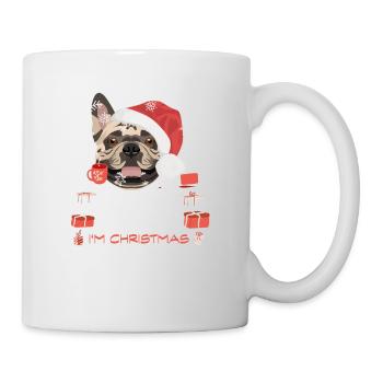 French Bulldog Christmas Market - Mug - white - Right