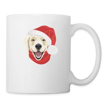 Golden Retriever Merry Christmas - Mug - white - Right