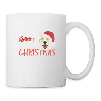 Golden Retriever Merry Christmas - Mug - white - Right