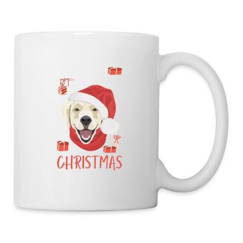 Golden Retriever Merry Christmas - Mug - white - Right