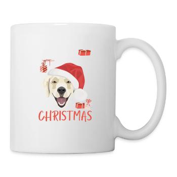 Golden Retriever Merry Christmas - Mug - white - Right