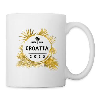 Croatia 2023 Colorful - Mug - white - Right