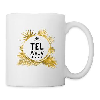 Tel Aviv 2023 coloré - Mug blanc - blanc - Droite