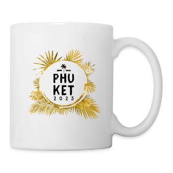 Phuket 2023 Bunt - Tasse - Weiß - Rechts