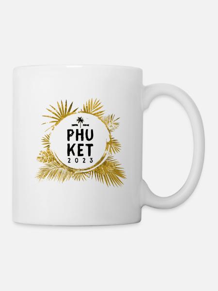 Phuket 2023 Bunt - Tasse - Weiß