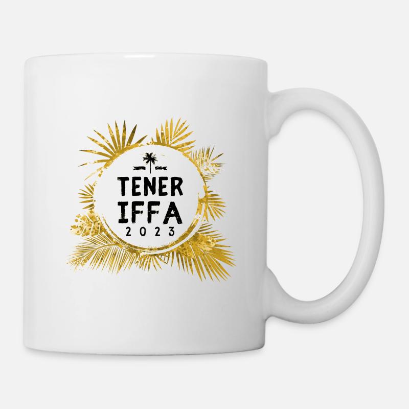 Teneriffa 2023 Bunt - Tasse - Weiß