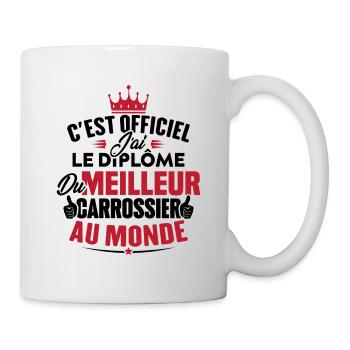 Meilleur carrossier au monde - Mug blanc - blanc - Droite