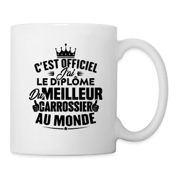 Meilleur carrossier au monde - Mug blanc - blanc - Droite