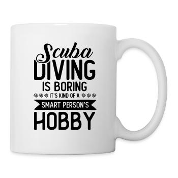 tauchen hobby scuba diving - Tasse - Weiß - Rechts