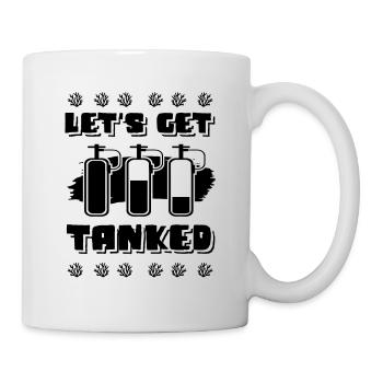 Diving scuba diving - Mug - white - Right