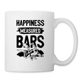 happiness diving - Tasse - Weiß - Rechts