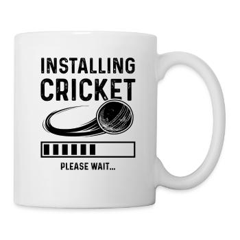 Installer le cricket - Mug blanc - blanc - Droite