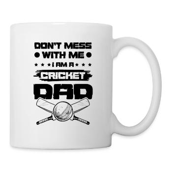 Cricket Papa - Mug - white - Right