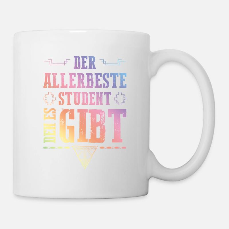 Allerbester Student - Tasse - Weiß