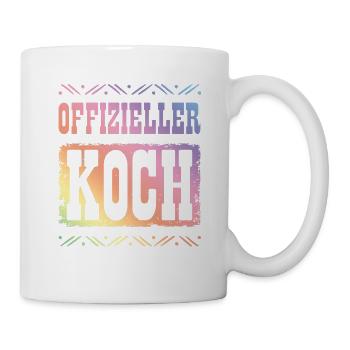 Premium Koch - Tasse - Weiß - Rechts