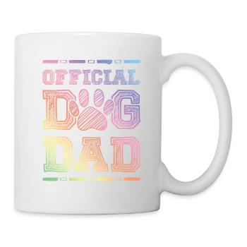 Hunde Papa - Tasse - Weiß - Rechts