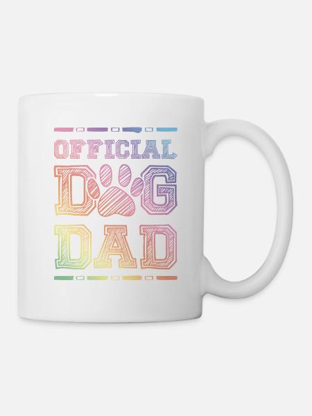 Hunde Papa - Tasse - Weiß
