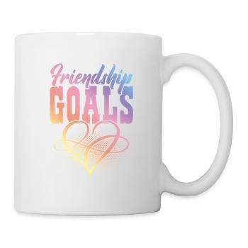 friendship Goals - Mug - white - Right