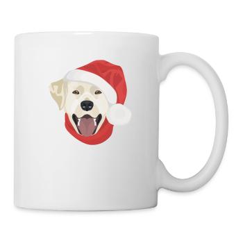 Joyeux Noël Labrador - Mug blanc - blanc - Droite