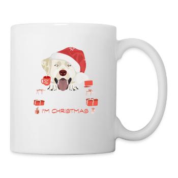 Marché de Noël du Labrador - Mug blanc - blanc - Droite