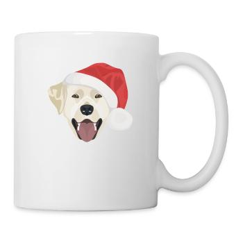 Joyeux Noël Labrador - Mug blanc - blanc - Droite