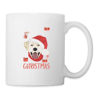 Joyeux Noël Labrador - Mug blanc - blanc - Droite