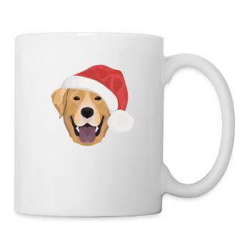 Joyeux Noël Labrador - Mug blanc - blanc - Droite