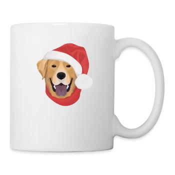 Joyeux Noël Labrador - Mug blanc - blanc - Droite
