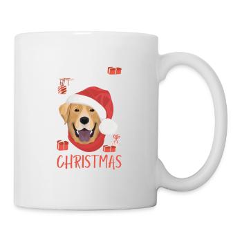 Joyeux Noël Labrador - Mug blanc - blanc - Droite
