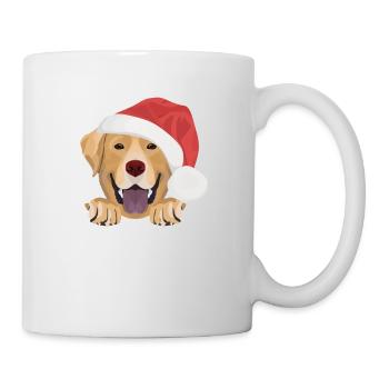 Joyeux Noël Labrador - Mug blanc - blanc - Droite