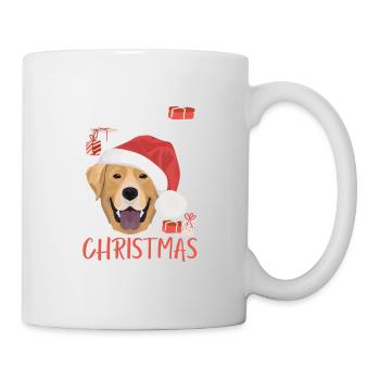 Joyeux Noël Labrador - Mug blanc - blanc - Droite