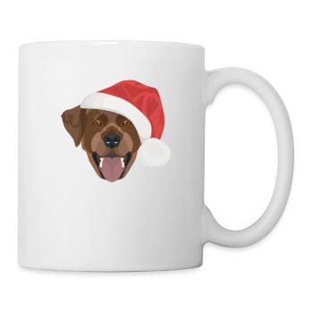 Joyeux Noël Labrador - Mug blanc - blanc - Droite