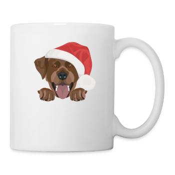 Joyeux Noël Labrador - Mug blanc - blanc - Droite