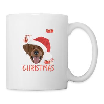 Joyeux Noël Labrador - Mug blanc - blanc - Droite