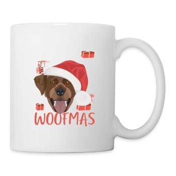 Joyeux Noël Labrador - Mug blanc - blanc - Droite