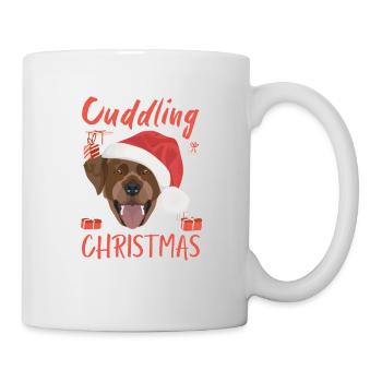 Joyeux Noël Labrador - Mug blanc - blanc - Droite
