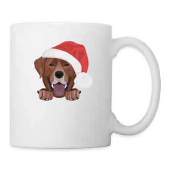 Joyeux Noël Labrador - Mug blanc - blanc - Droite