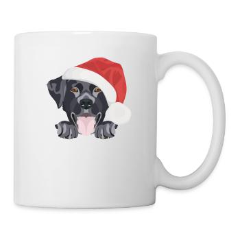 Joyeux Noël Labrador - Mug blanc - blanc - Droite