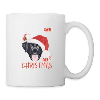 Joyeux Noël Labrador - Mug blanc - blanc - Droite