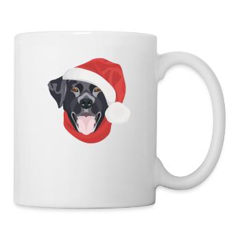 Joyeux Noël Labrador - Mug blanc - blanc - Droite