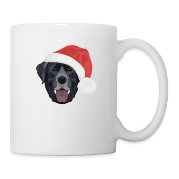 Joyeux Noël Labrador - Mug blanc - blanc - Droite
