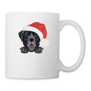 Joyeux Noël Labrador - Mug blanc - blanc - Droite