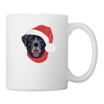 Joyeux Noël Labrador - Mug blanc - blanc - Droite