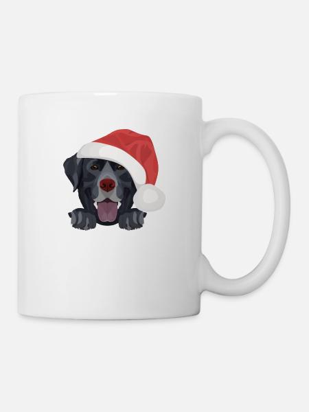 Labrador Merry Christmas - Mug - white