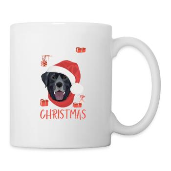 Joyeux Noël Labrador - Mug blanc - blanc - Droite